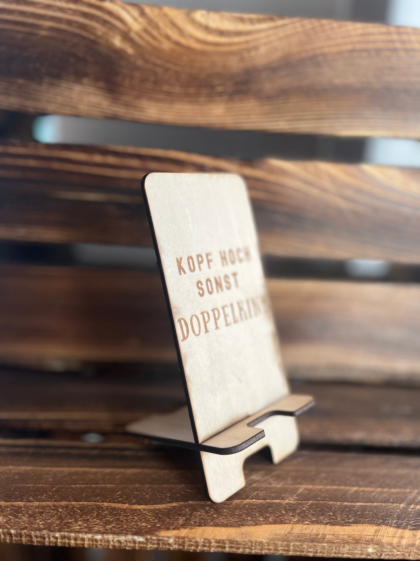 Wooden bottle opener – with personality