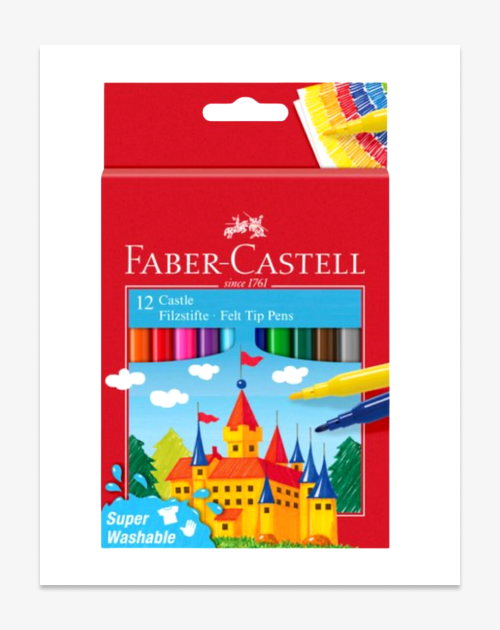 Filzstifte Faber-Castell – Set mit 12 Farben