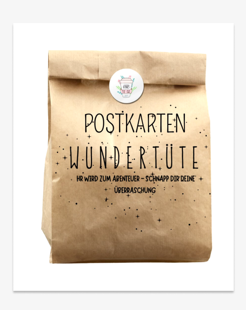 Postkarten-Wundertüte – Lass dich überraschen! 🎁